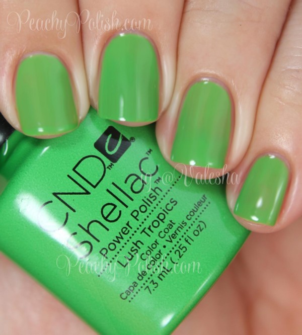 CND Lush Tropics | Summer 2014 Paradise Collection | Peachy Polish
