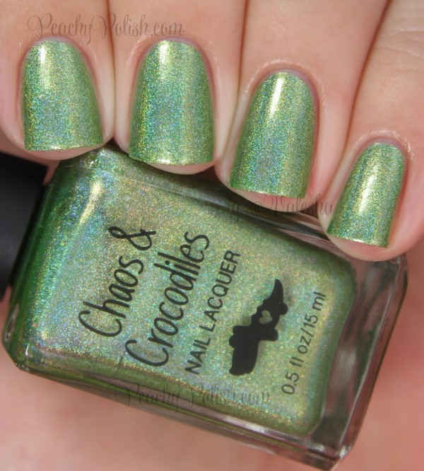 Chaos & Crocodiles Night Vision | Summer 2014 Secret Agent Collection | Peachy Polish
