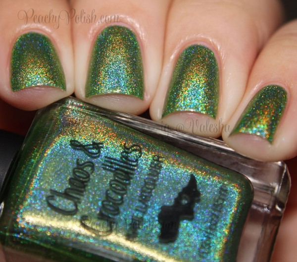 Chaos & Crocodiles Night Vision | Summer 2014 Secret Agent Collection | Peachy Polish