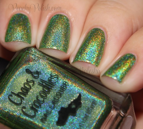 Chaos & Crocodiles Night Vision | Summer 2014 Secret Agent Collection | Peachy Polish
