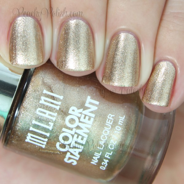 Milani Gold Plated | Peachy Polish