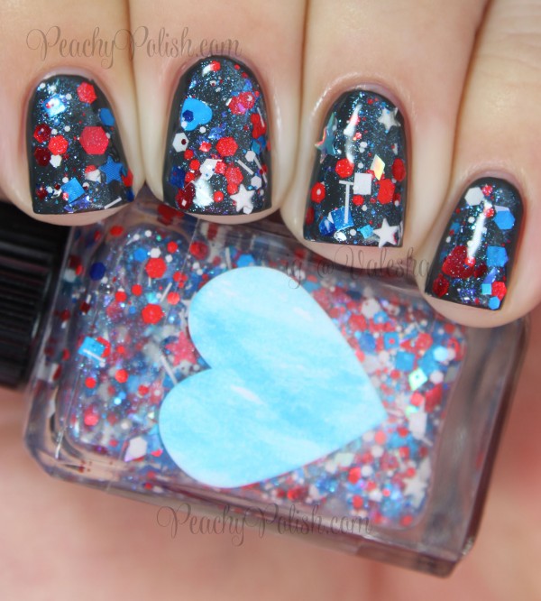 Lynnderella Wave That Flag | Peachy Polish