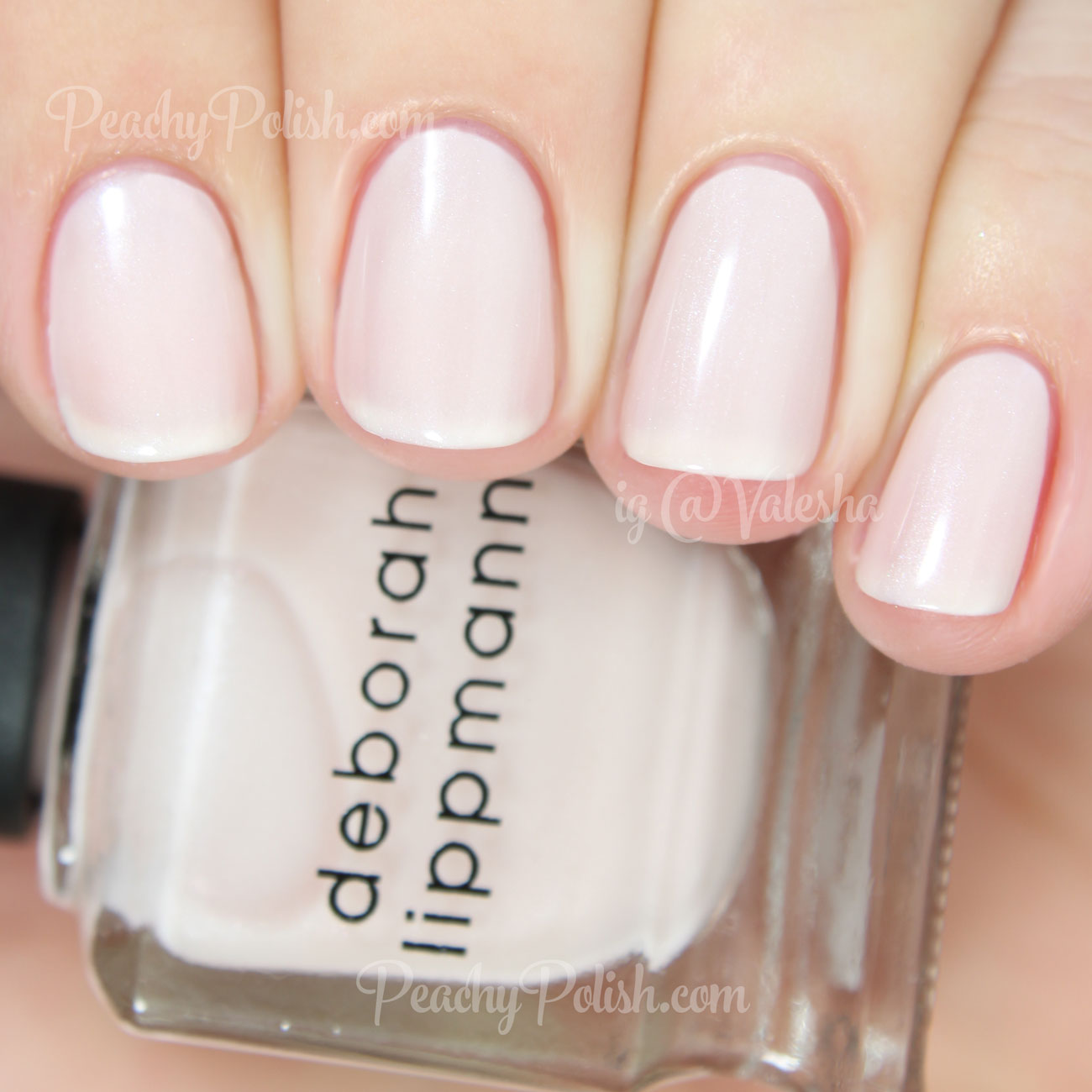 Deborah Lippmann A Fine Romance | Spring 2015 Whisper Collection | Peachy Polish