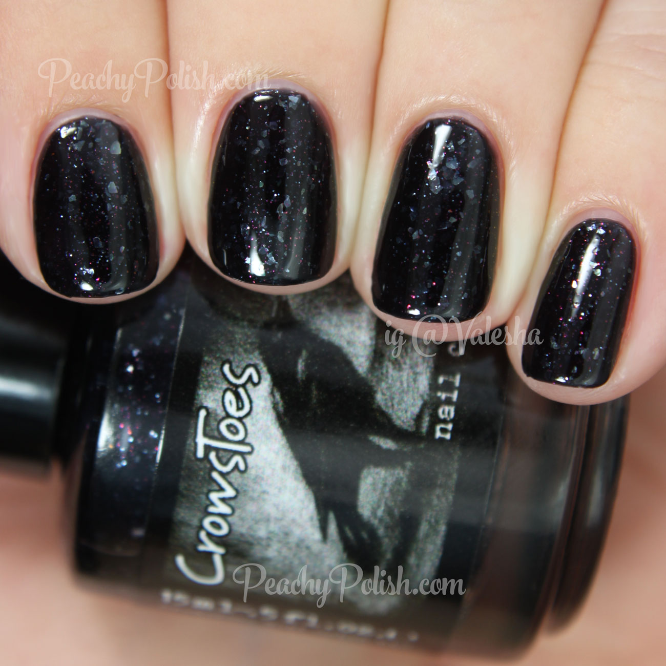 CrowsToes Even Sugar Melts In The Devil's Mouth | Peachy Polish