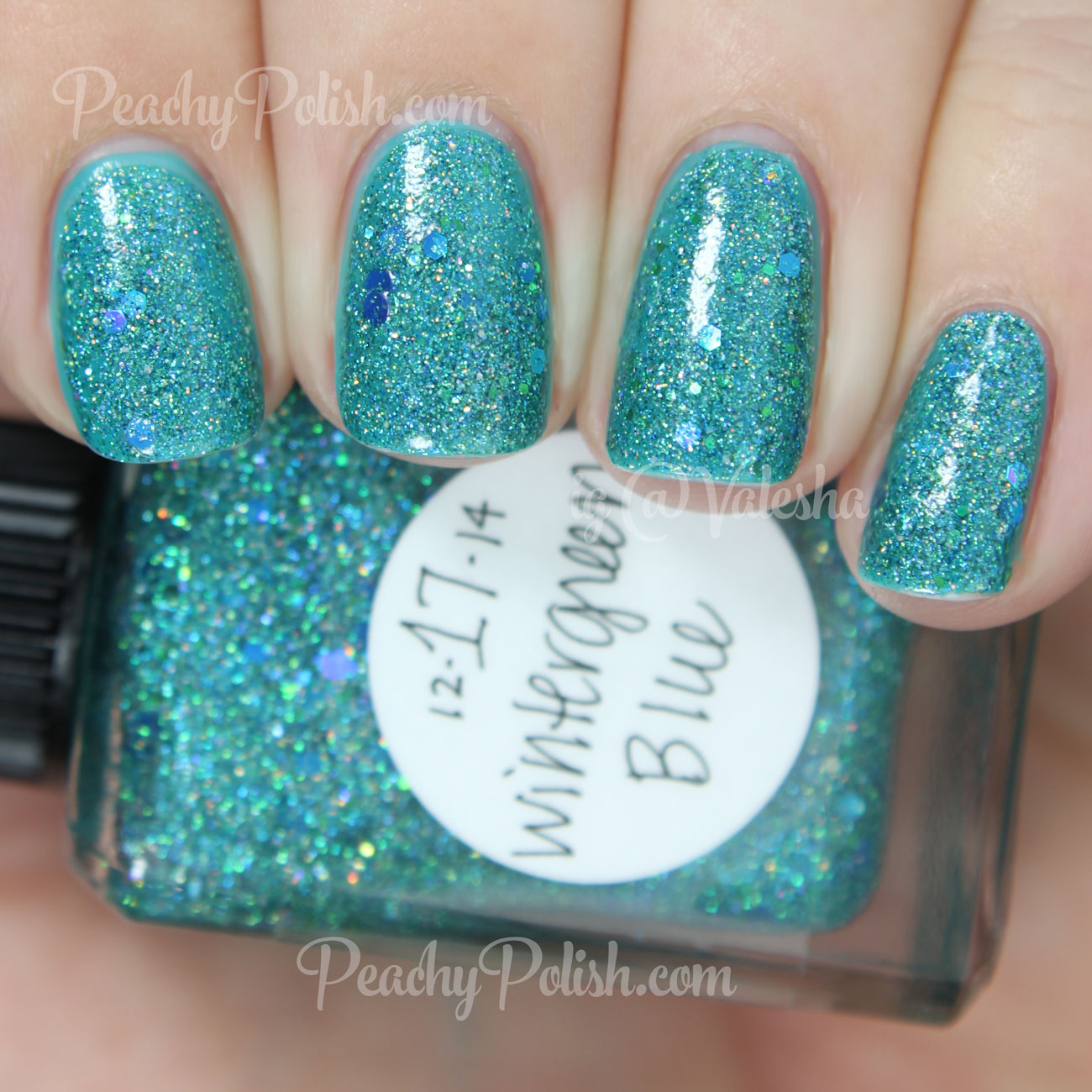 Lynnderella Wintergreen Blue | Peachy Polish