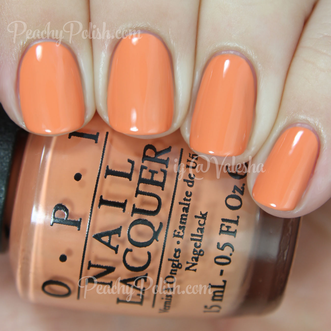 OPI Is Mai Tai Crooked? | Spring 2015 Hawaii Collection | Peachy Polish