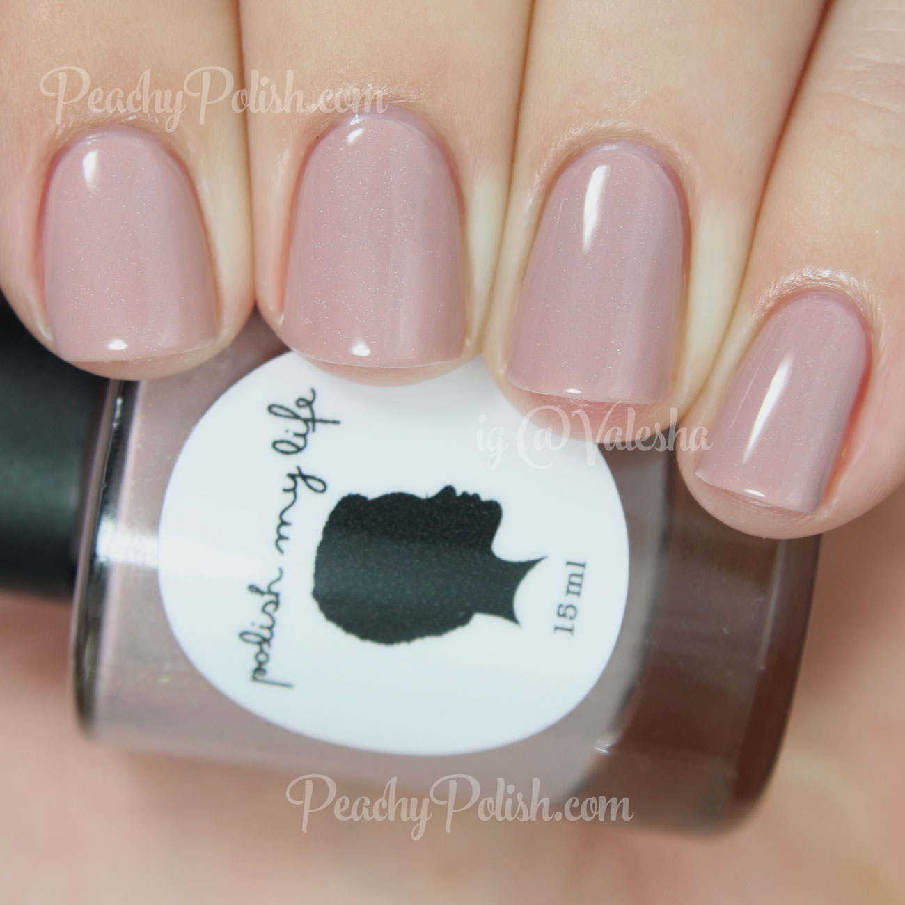Polish My Life Mauve Rose | Peachy Polish