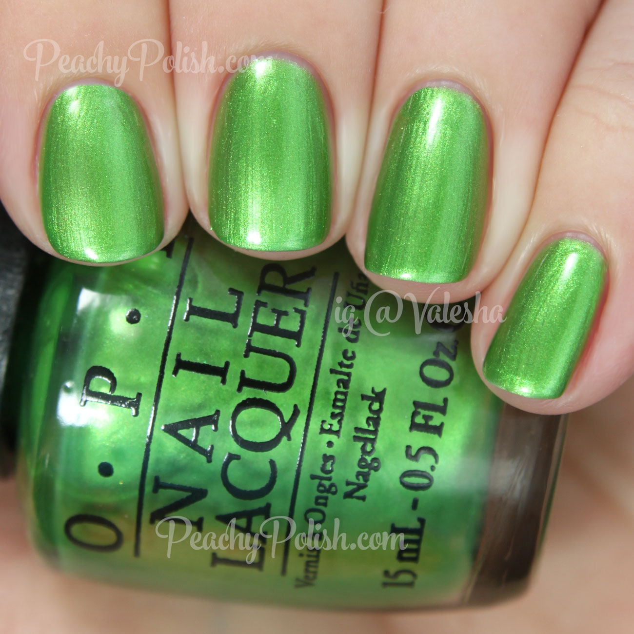 OPI My Gecko Does Tricks | Spring 2015 Hawaii Collection | Peachy Polish
