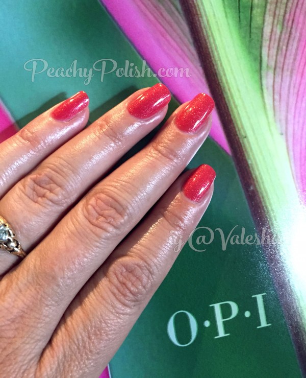 OPI As Art Event | Peachy Polish