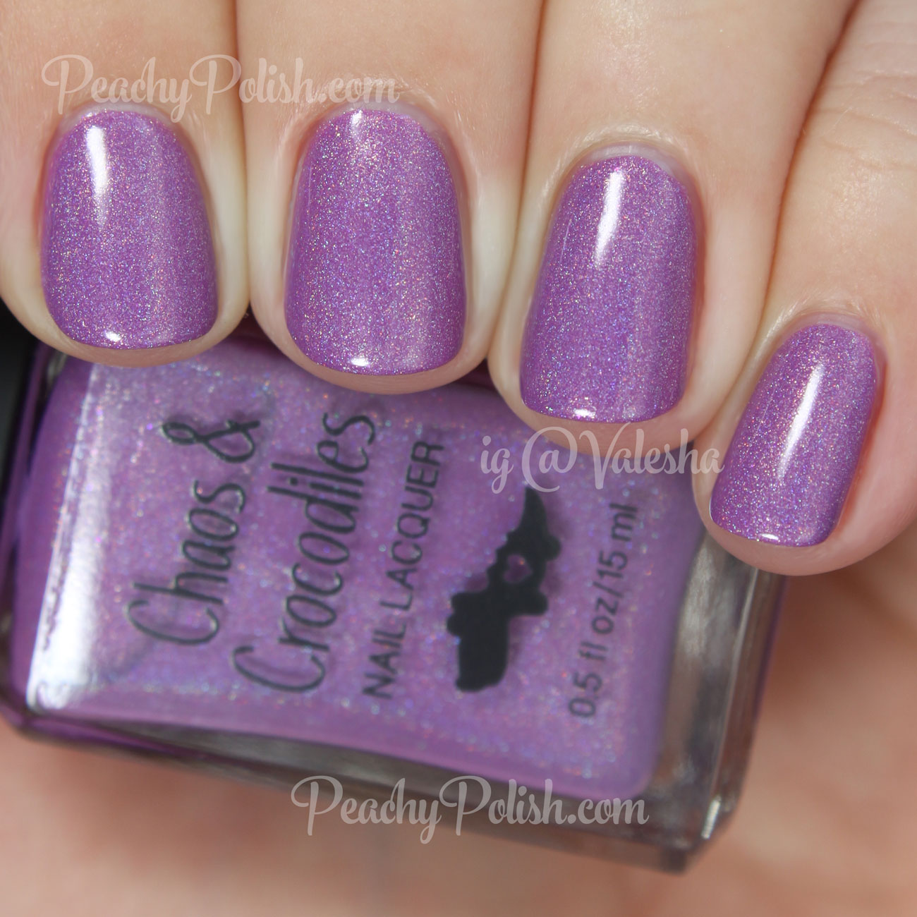 Chaos & Crocodiles Spun Sugar Magic | Once Upon A Unicorn Collection | Peachy Polish