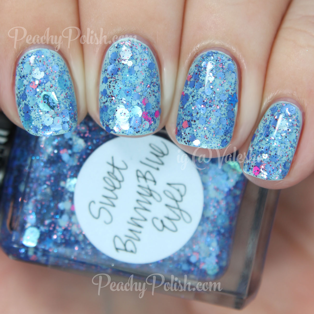 Lynnderella Sweet Bunny Blue Eyes | Peachy Polish