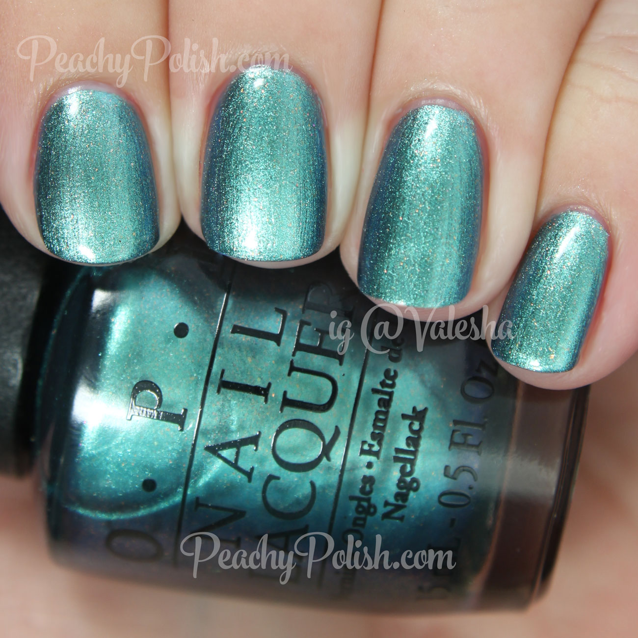 OPI This Color's Making Waves | Spring 2015 Hawaii Collection | Peachy Polish