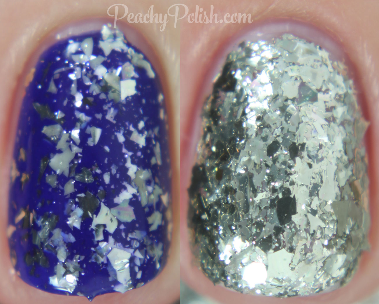 KBShimmer Sterling Example | Summer 2015 Collection | Peachy Polish