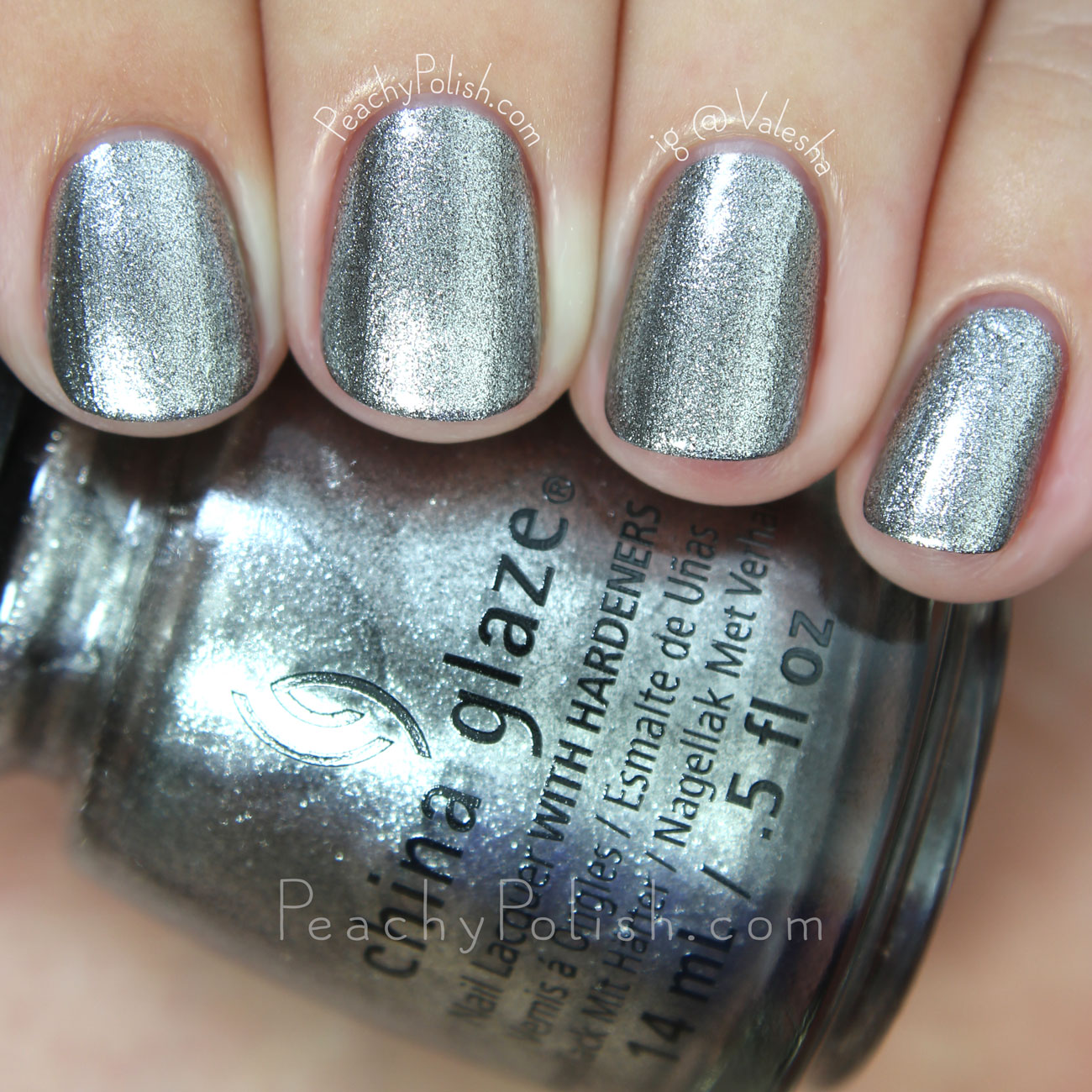 China Glaze Check Out The Silver Fox | Fall 2015 The Great Outdoors Collection | Peachy Polish