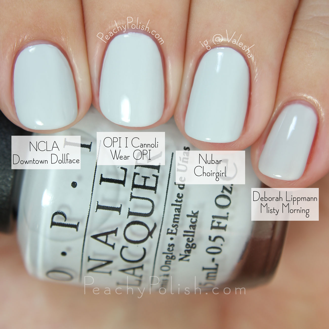 OPI I Cannoli Wear OPI Comparison | Fall 2015 Venice Collection | Peachy Polish