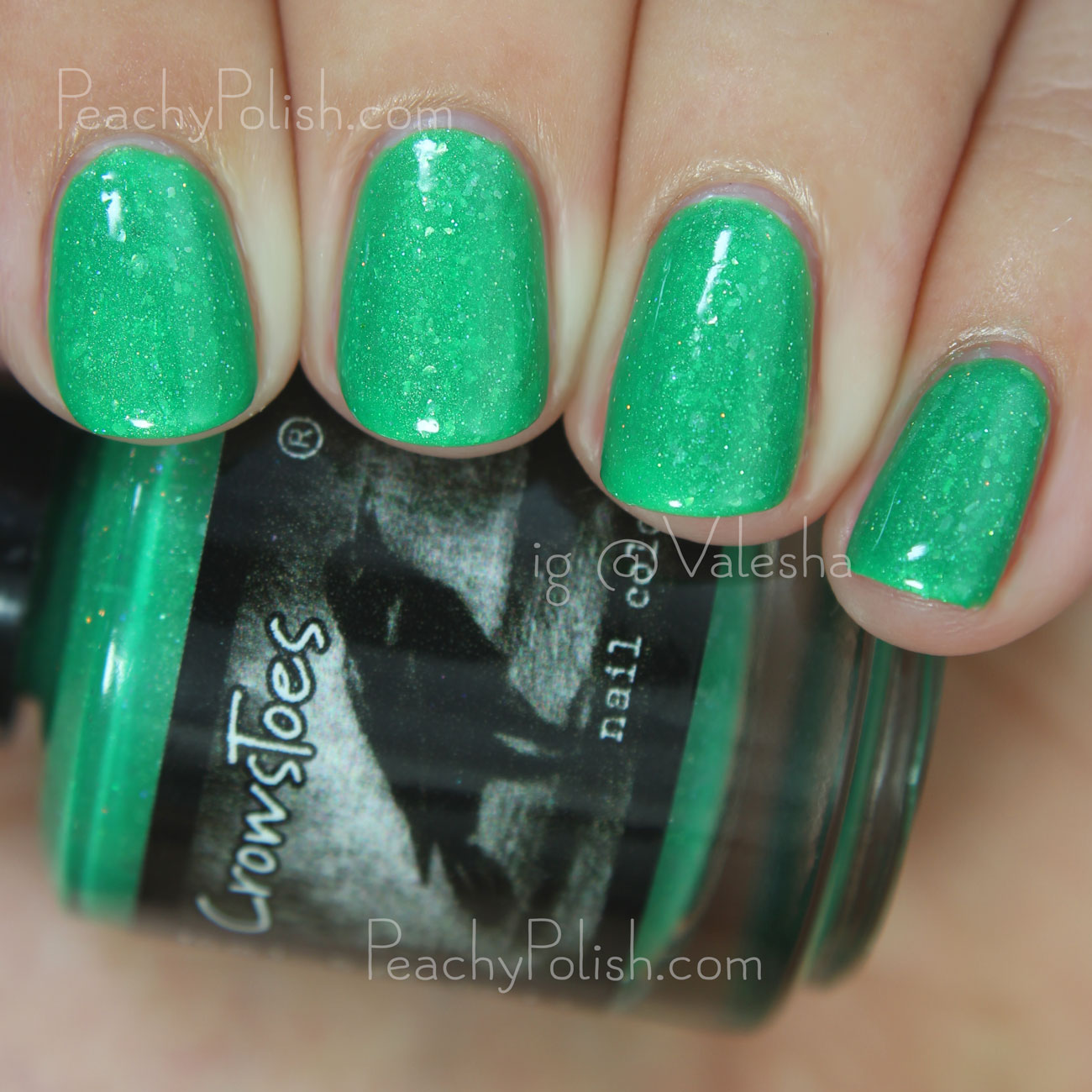 CrowsToes Shiny Happy People | Peachy Polish