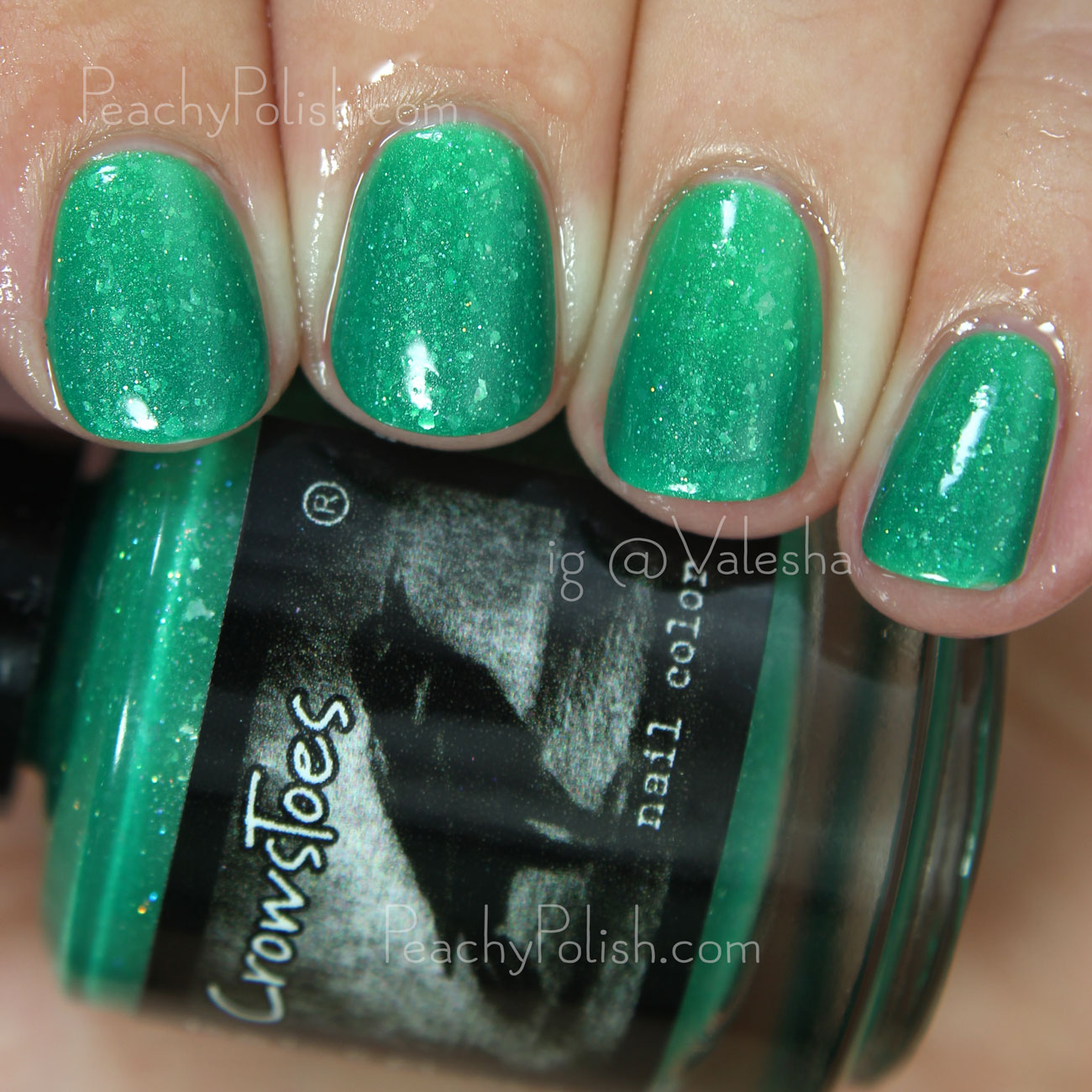 CrowsToes Shiny Happy People | Peachy Polish