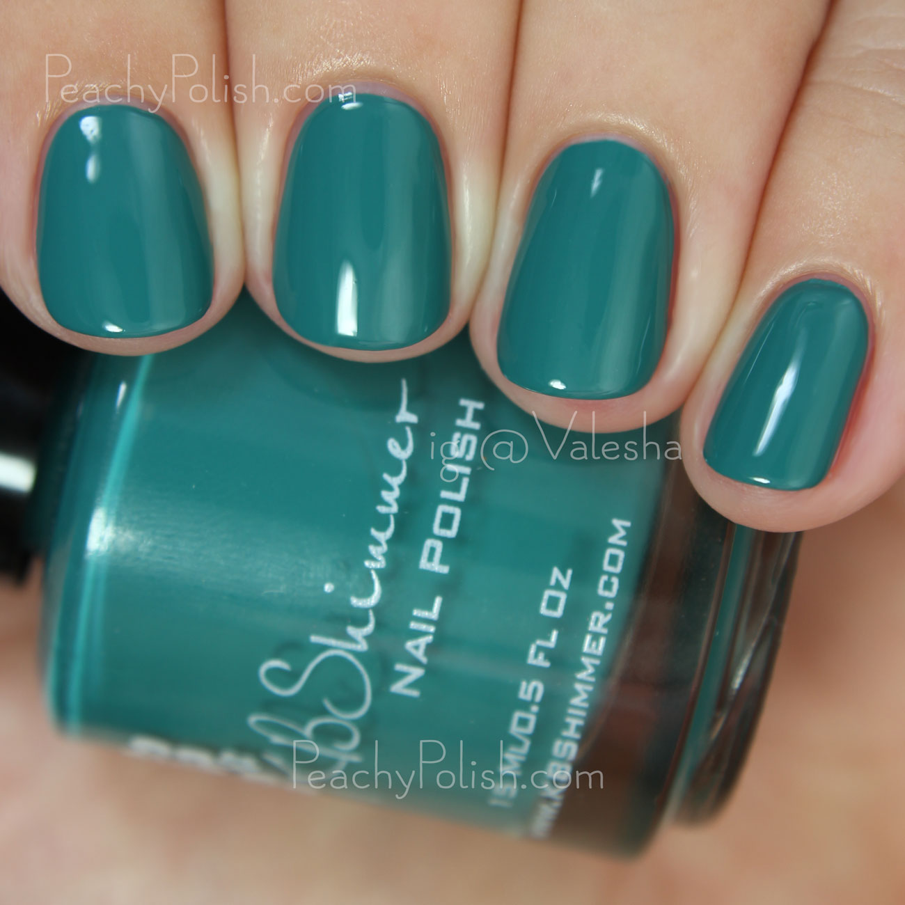 KBShimmer Teal It To My Heart | Fall 2015 Collection | Peachy Polish