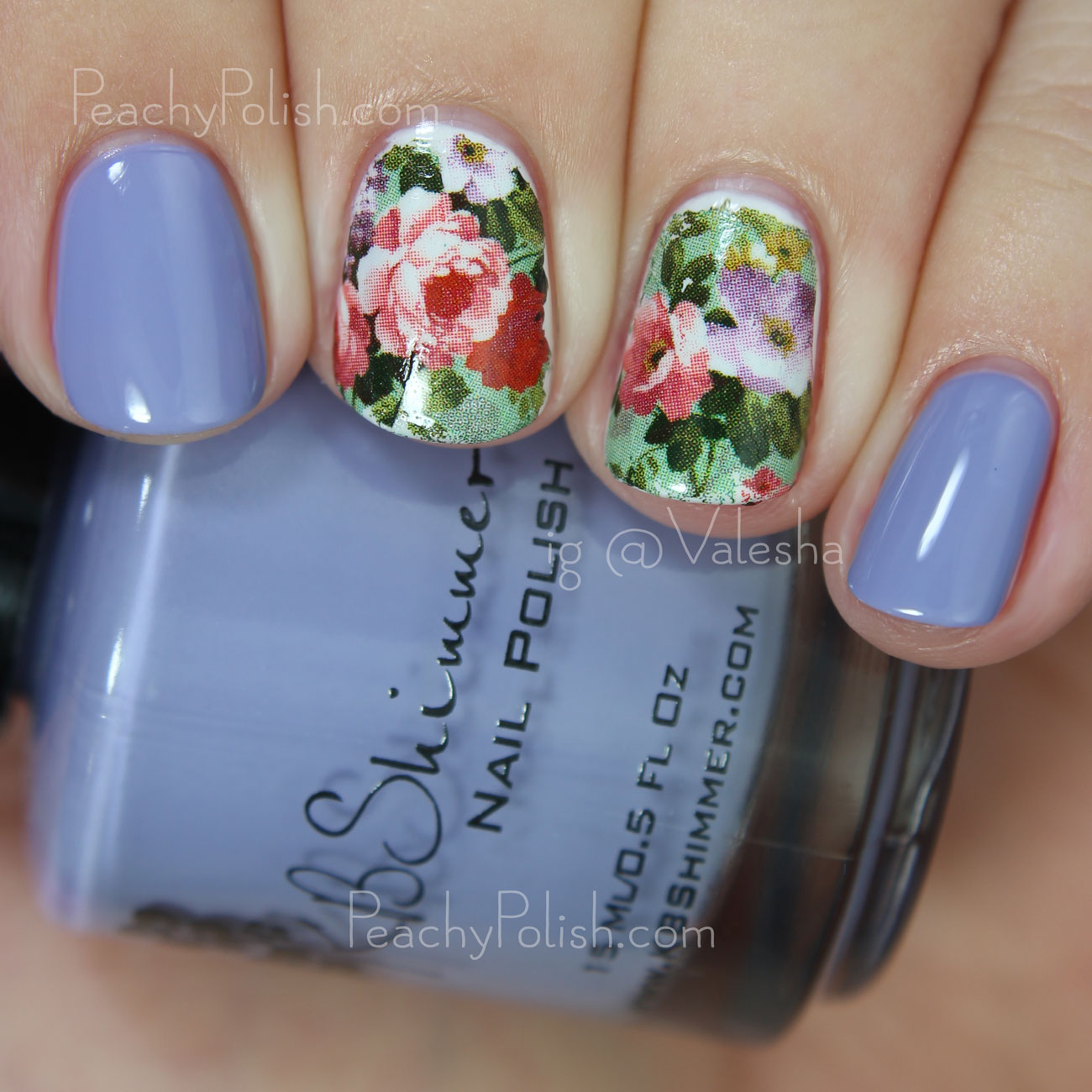 KBShimmer Water Decals N150 | Fall 2015 Collection | Peachy Polish