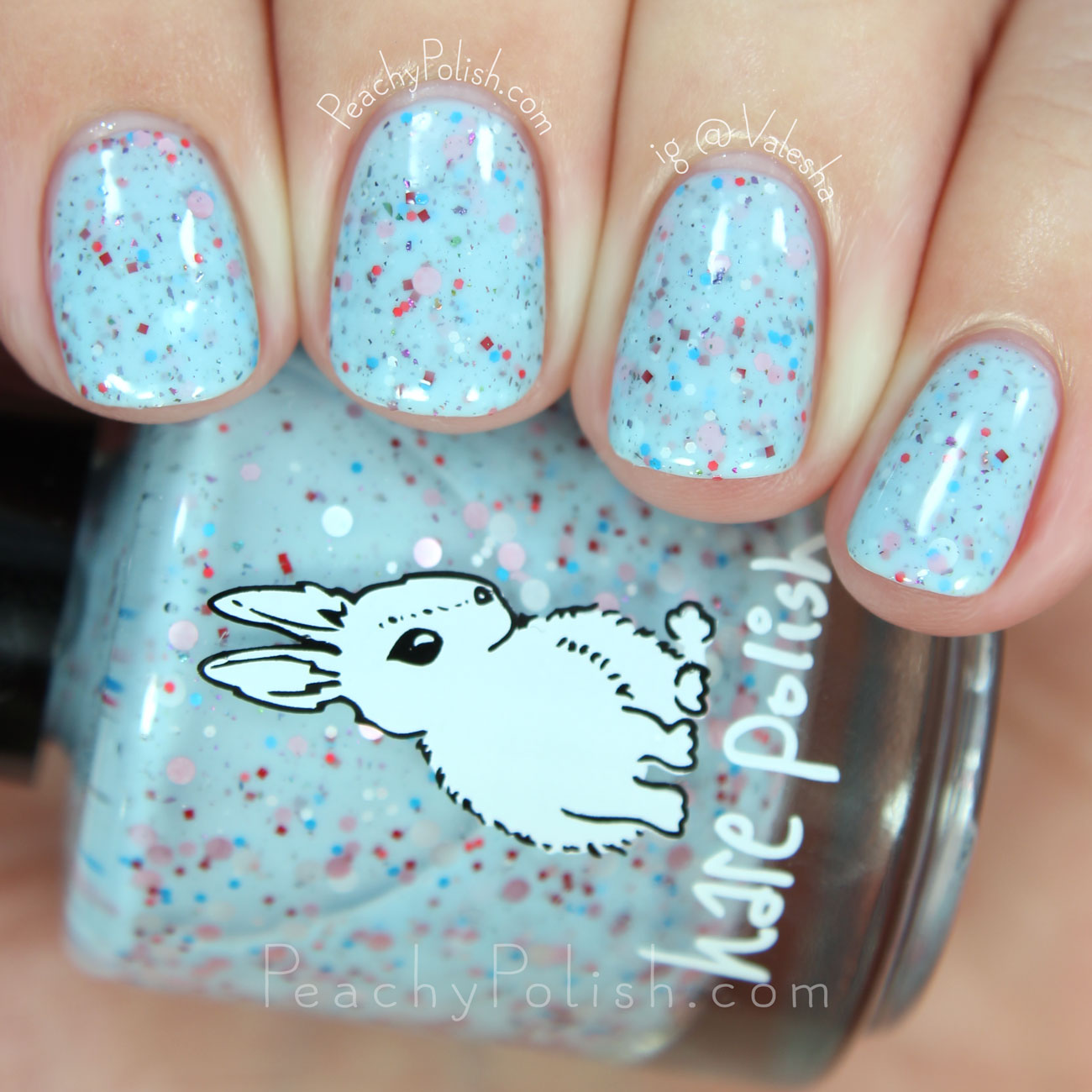 HARE polish Perpetually Poolside | Never Ending Summer Collection | Peachy Polish