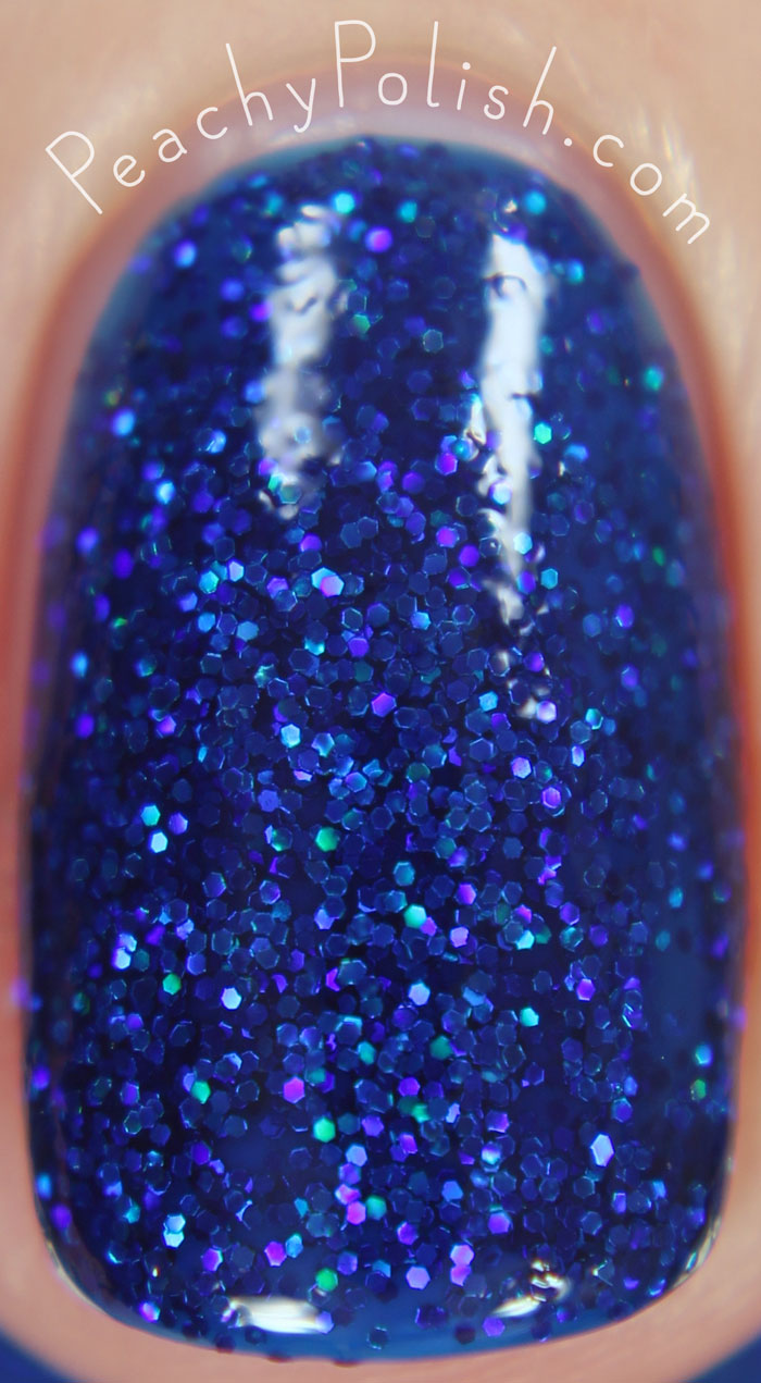 Nine Zero Lacquer A Peculiar Star | Holiday 2015 Collection | Peachy Polish