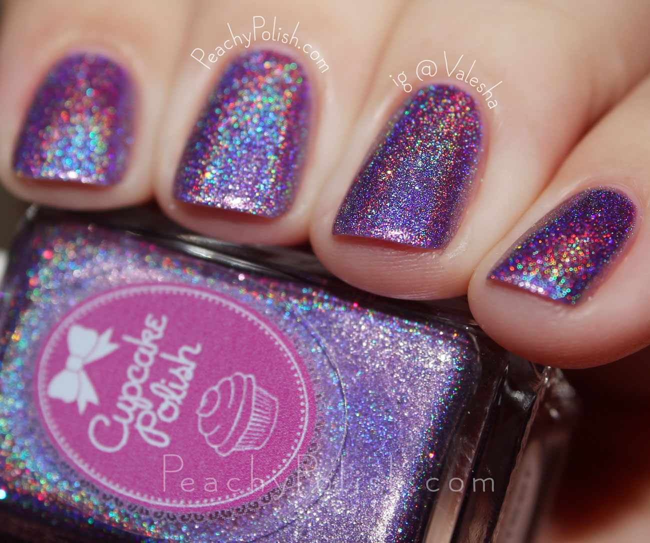 Cupcake Polish Cheer | Holiday 2015 Holiday Magic Collection | Peachy Polish