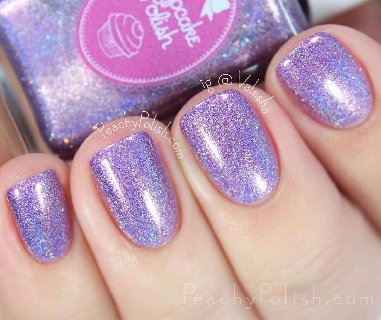 Cupcake Polish Cheer | Holiday 2015 Holiday Magic Collection | Peachy Polish