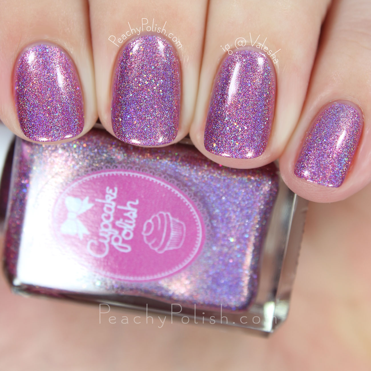 Cupcake Polish Merry | Holiday 2015 Holiday Magic Collection | Peachy Polish