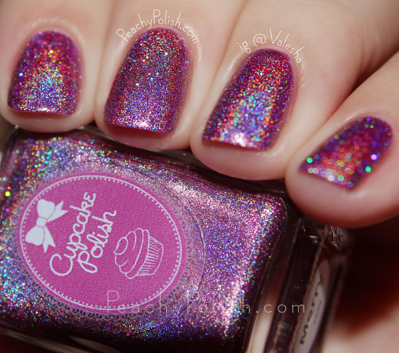 Cupcake Polish Merry | Holiday 2015 Holiday Magic Collection | Peachy Polish