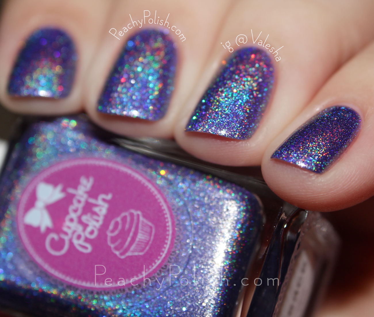 Cupcake Polish Peace | Holiday 2015 Holiday Magic Collection | Peachy Polish
