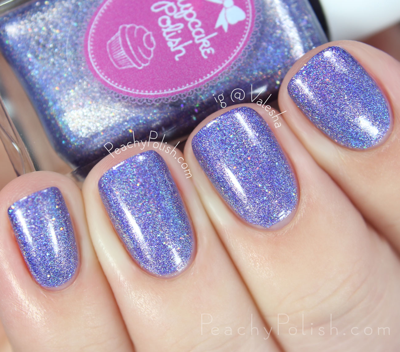 Cupcake Polish Peace | Holiday 2015 Holiday Magic Collection | Peachy Polish