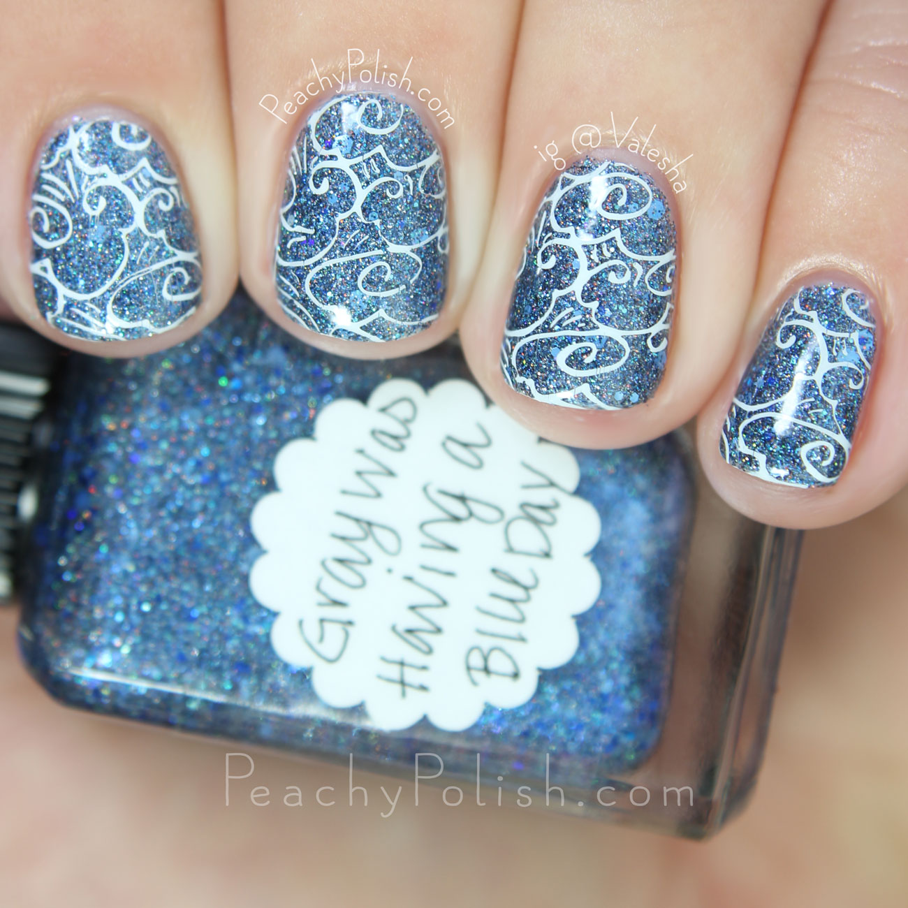 Rainy Day Stamping | Peachy Polish