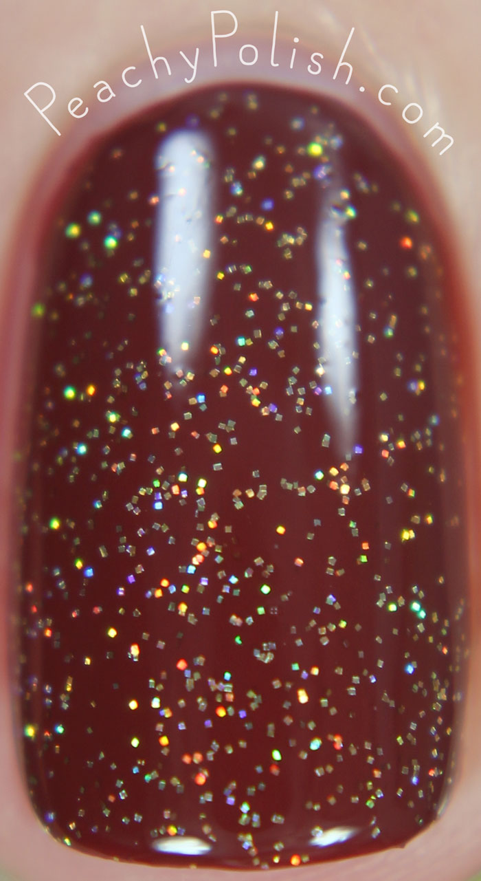 Nine Zero Lacquer Sparkle All The Things (Gold) | Holiday 2015 Collection | Peachy Polish