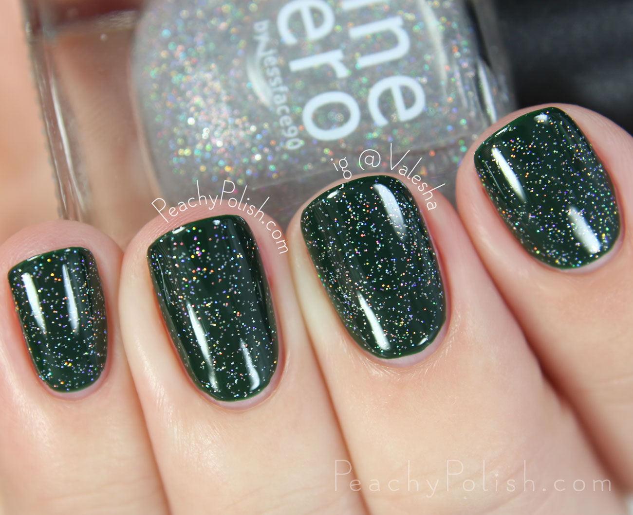 Nine Zero Lacquer Sparkle All The Things | Holiday 2015 Collection | Peachy Polish