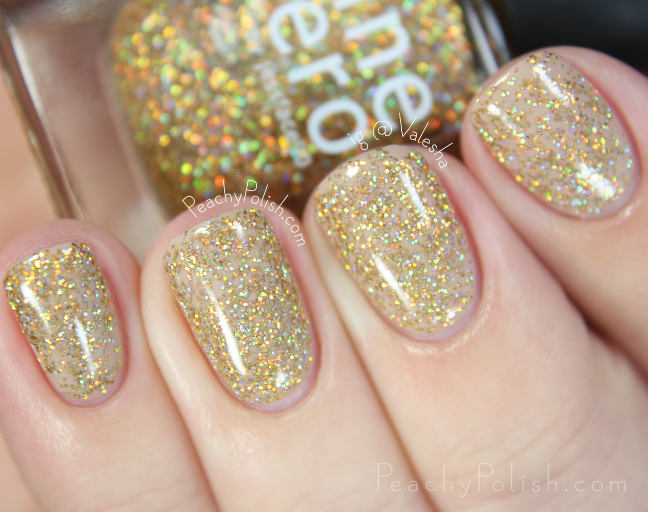 Nine Zero Lacquer Star On Top | Holiday 2015 Collection | Peachy Polish