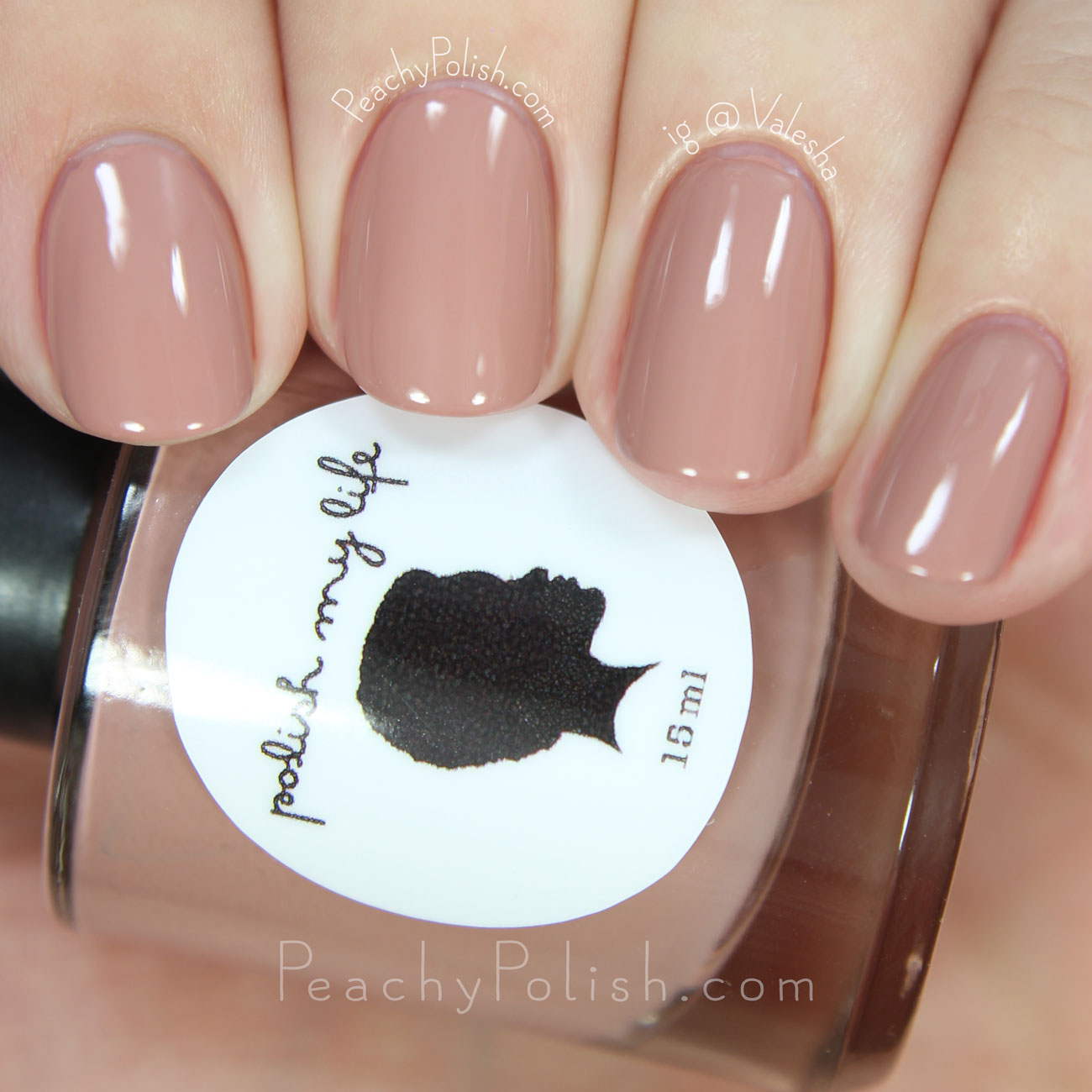 Polish My Life Telluride | Classic Cremes Collection Winter Edition | Peachy Polish