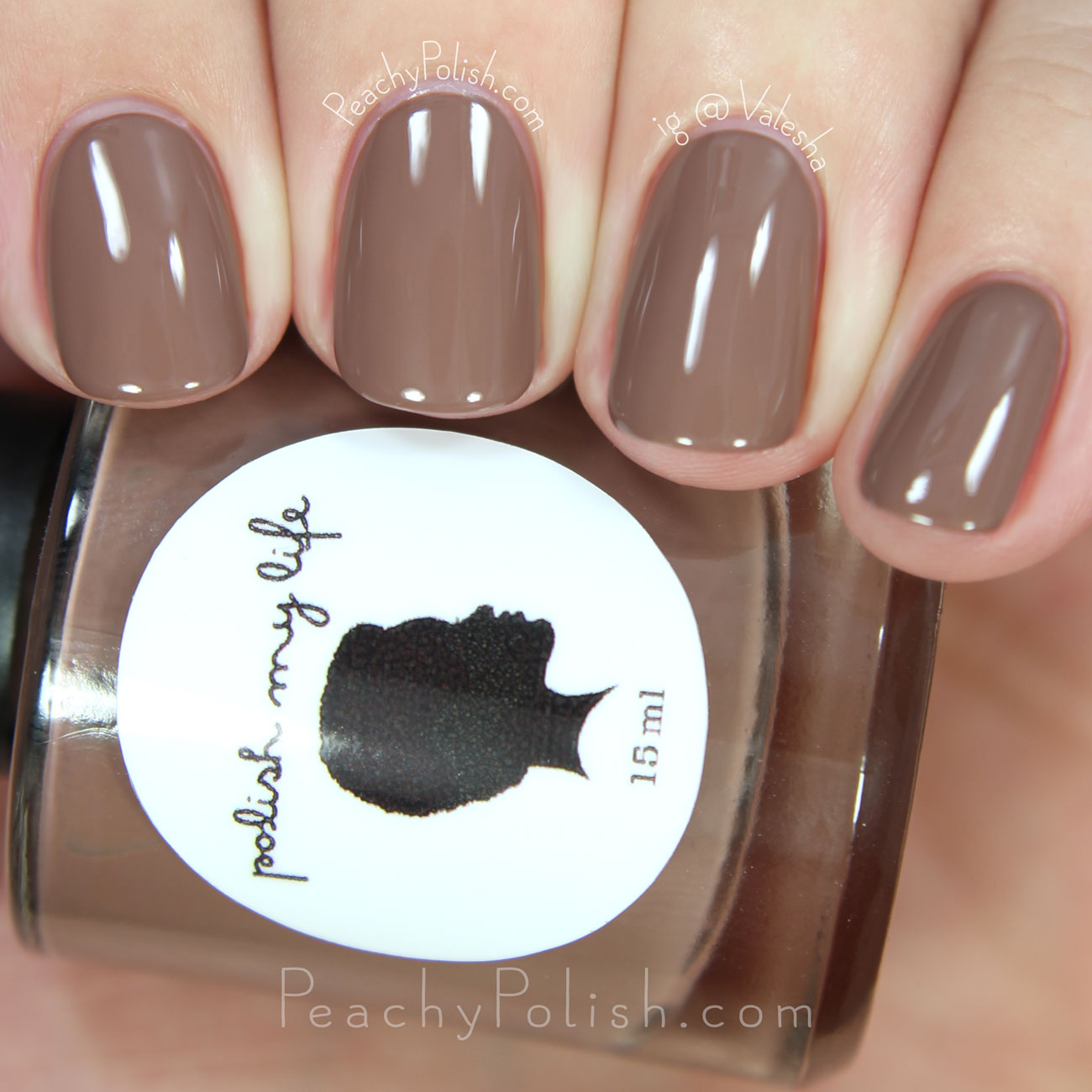 Polish My Life The Rockies | Classic Cremes Collection Winter Edition | Peachy Polish