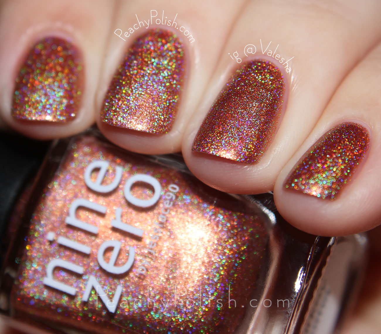 Nine Zero Lacquer Turkey Coma | Thanksgiving Trio | Peachy Polish
