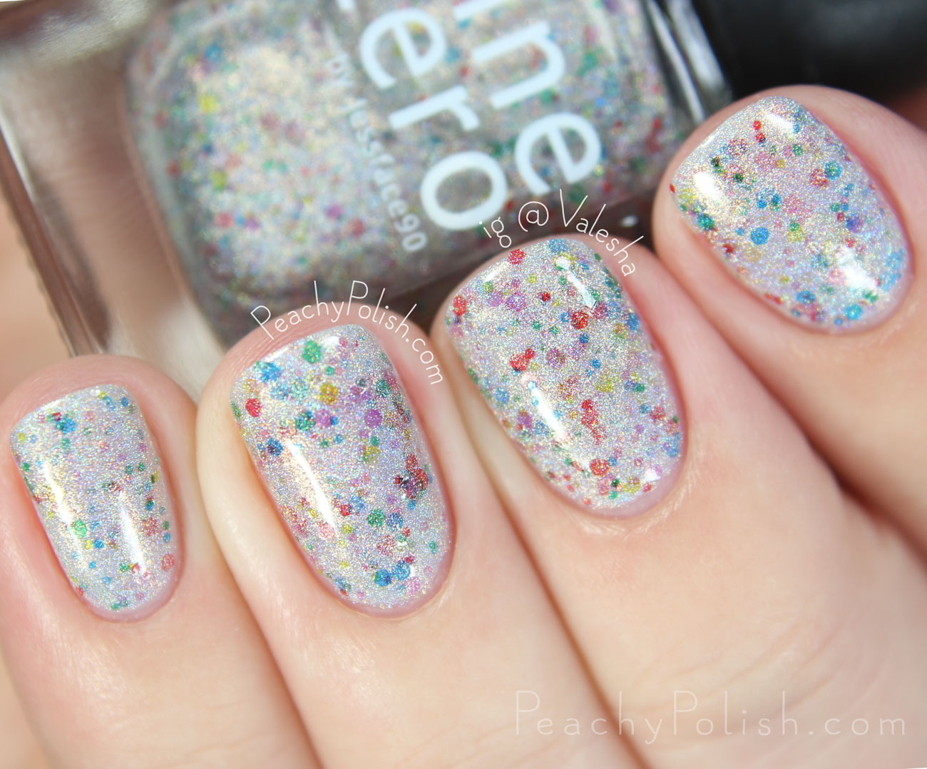 Nine Zero Lacquer Twinkle Lights | Holiday 2015 Collection | Peachy Polish
