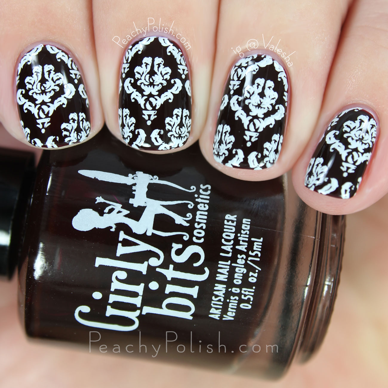 Vampy Fleur De Lis | Peachy Polish