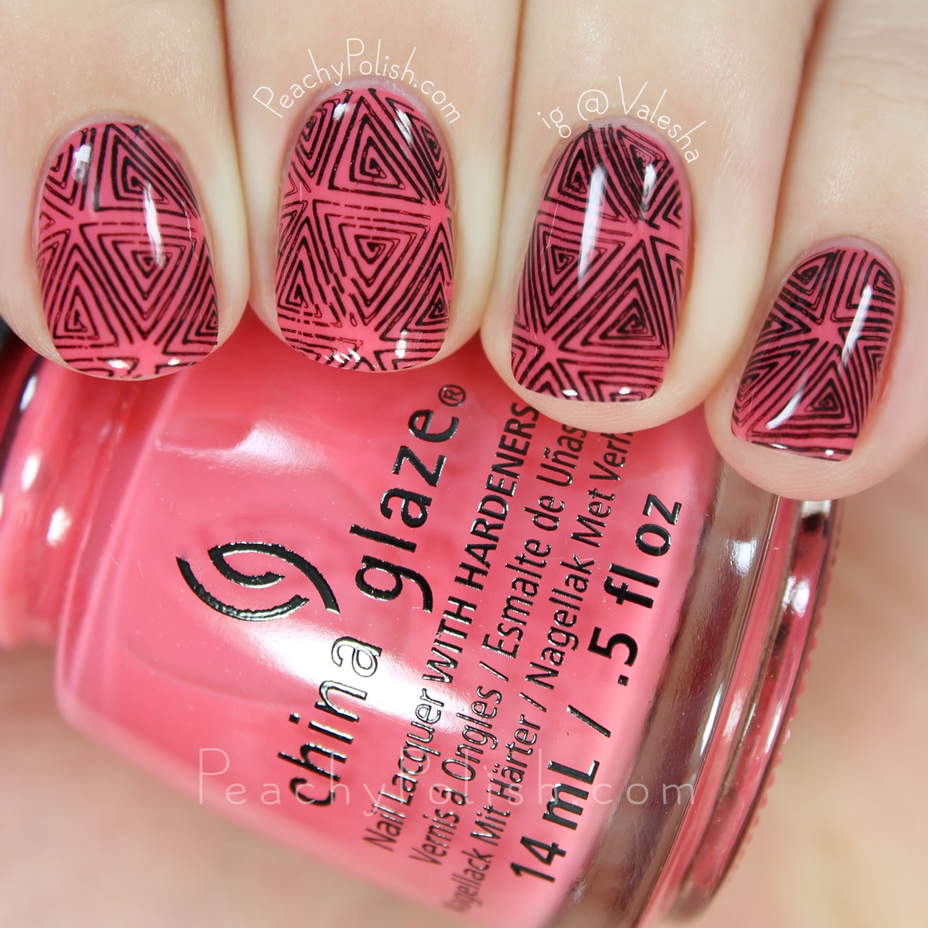 UberChic Beauty 7-03 Plate | Collection 7 | Peachy Polish