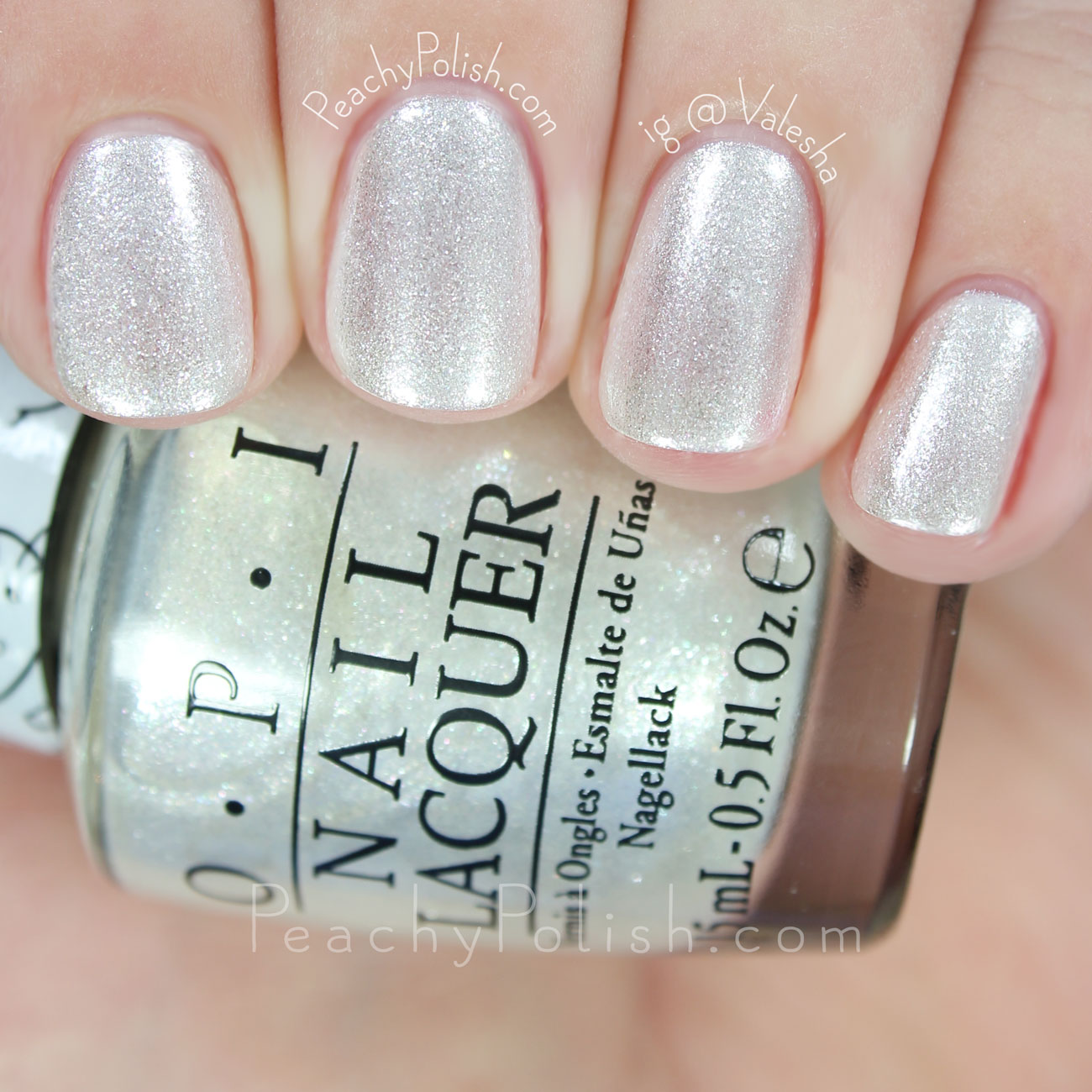 OPI Kitty White | Hello Kitty Collection | Peachy Polish