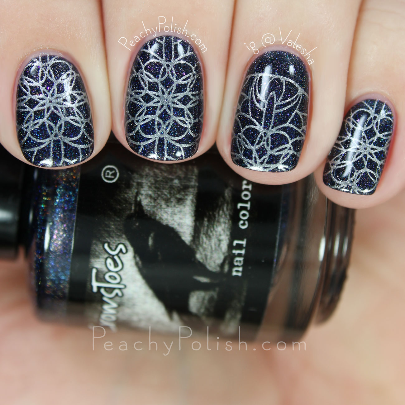 UberChic Beauty 7-02 Plate | Collection 7 | Peachy Polish