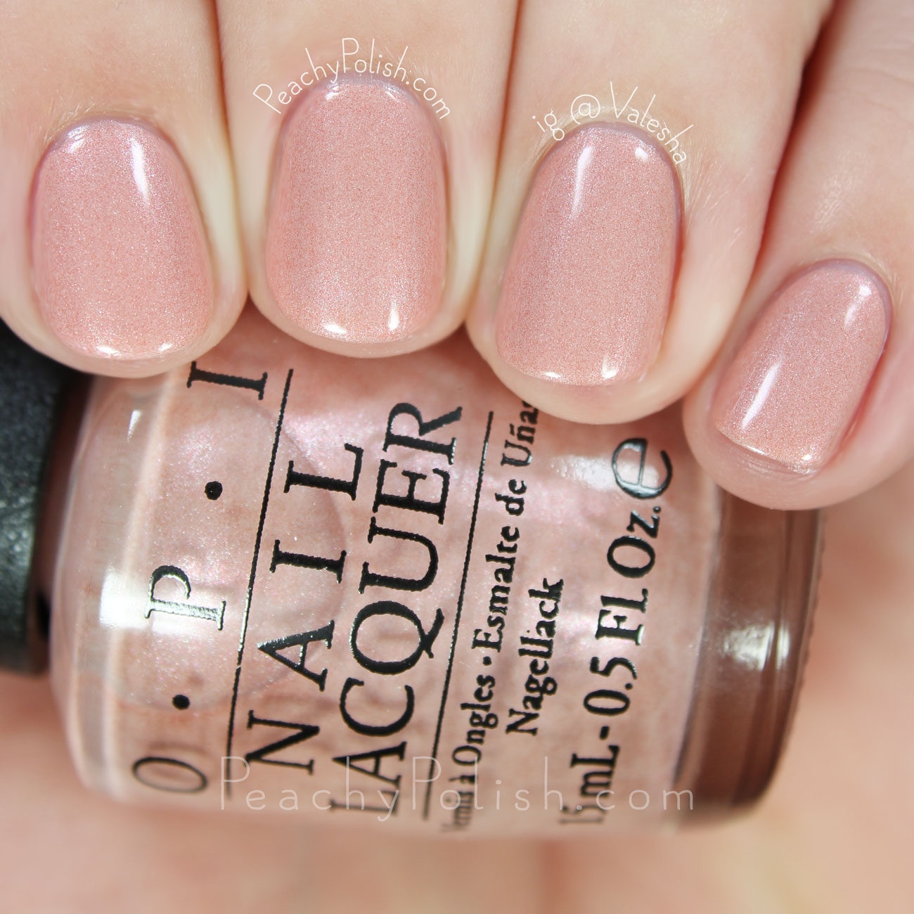OPI Humidi-Tea | Spring 2016 New Orleans Collection | Peachy Polish
