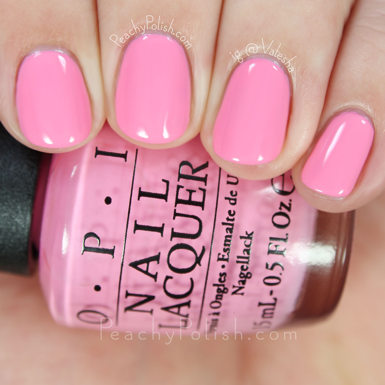 OPI Suzi Nails New Orleans | Spring 2016 New Orleans Collection | Peachy Polish