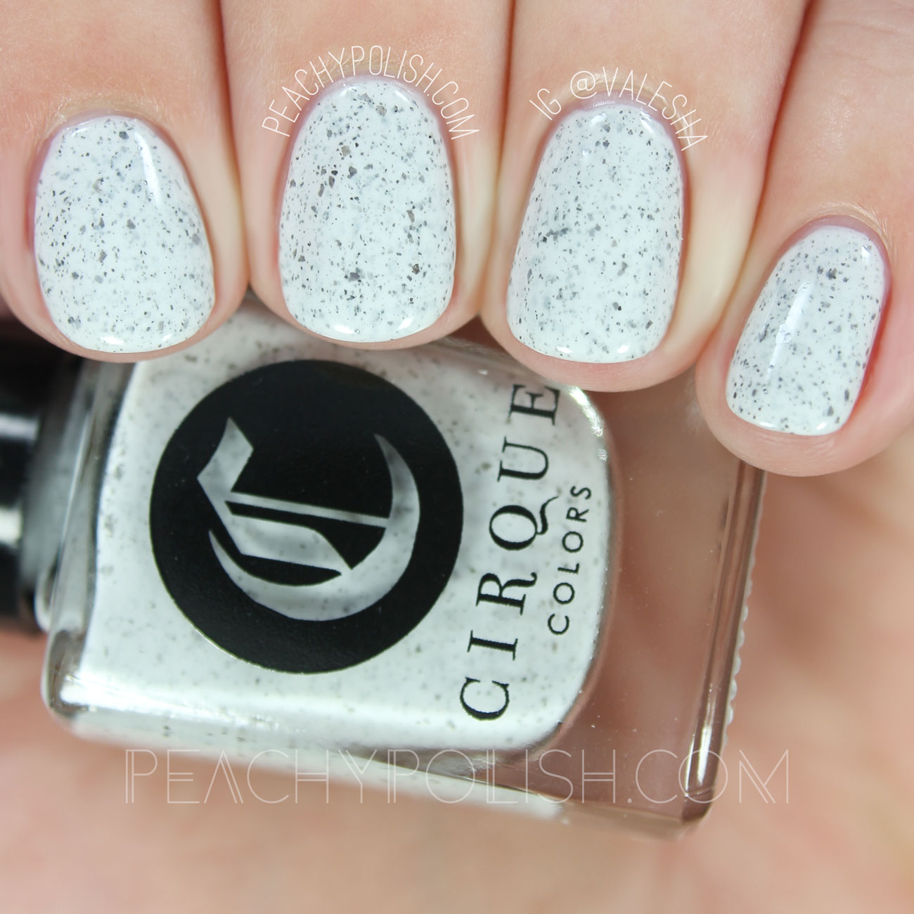 Cirque Colors Hatch | Speckled And Sparkled Collection | Peachy Polish