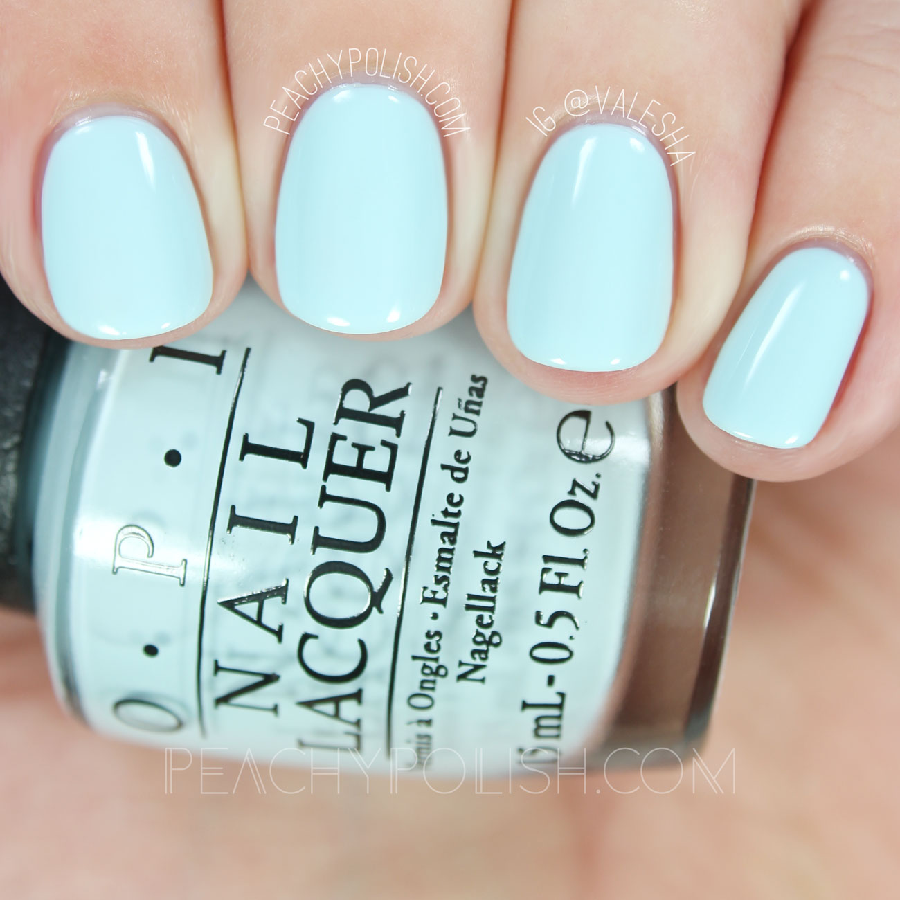 OPI It's A Boy! | Spring 2016 SoftShades Collection | Peachy Polish