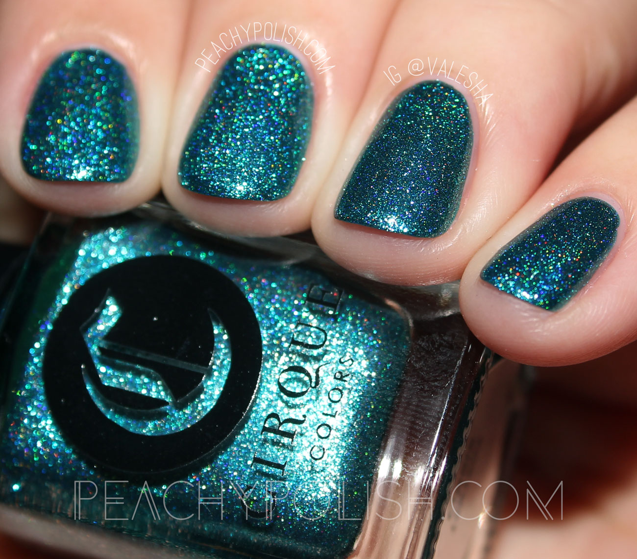 Cirque Colors Oasis | Speckled And Sparkled Collection | Peachy Polish