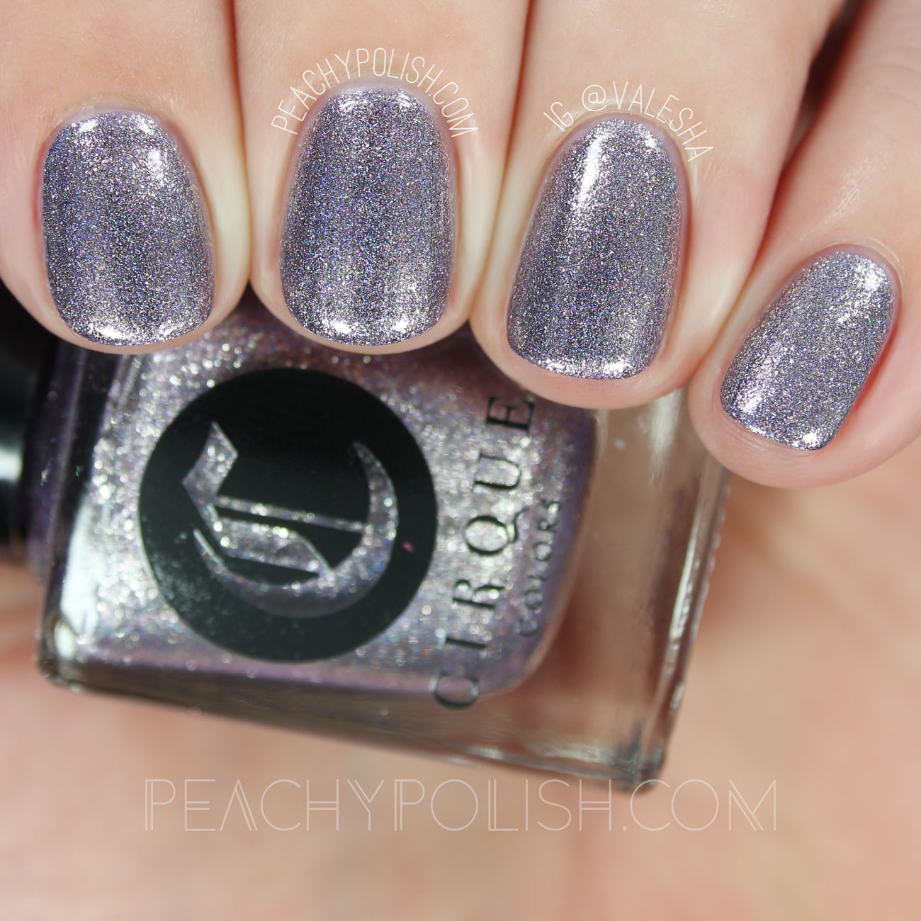 Cirque Colors Saint Cloud | Speckled And Sparkled Collection | Peachy Polish