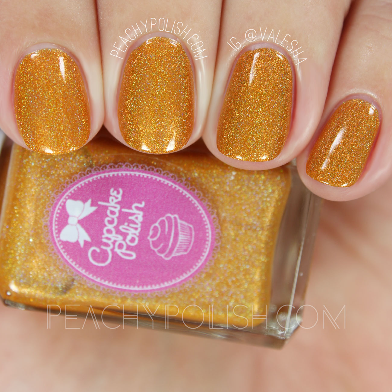 Cupcake Polish Not My Vault | The Olympics Collection Peachy Polish